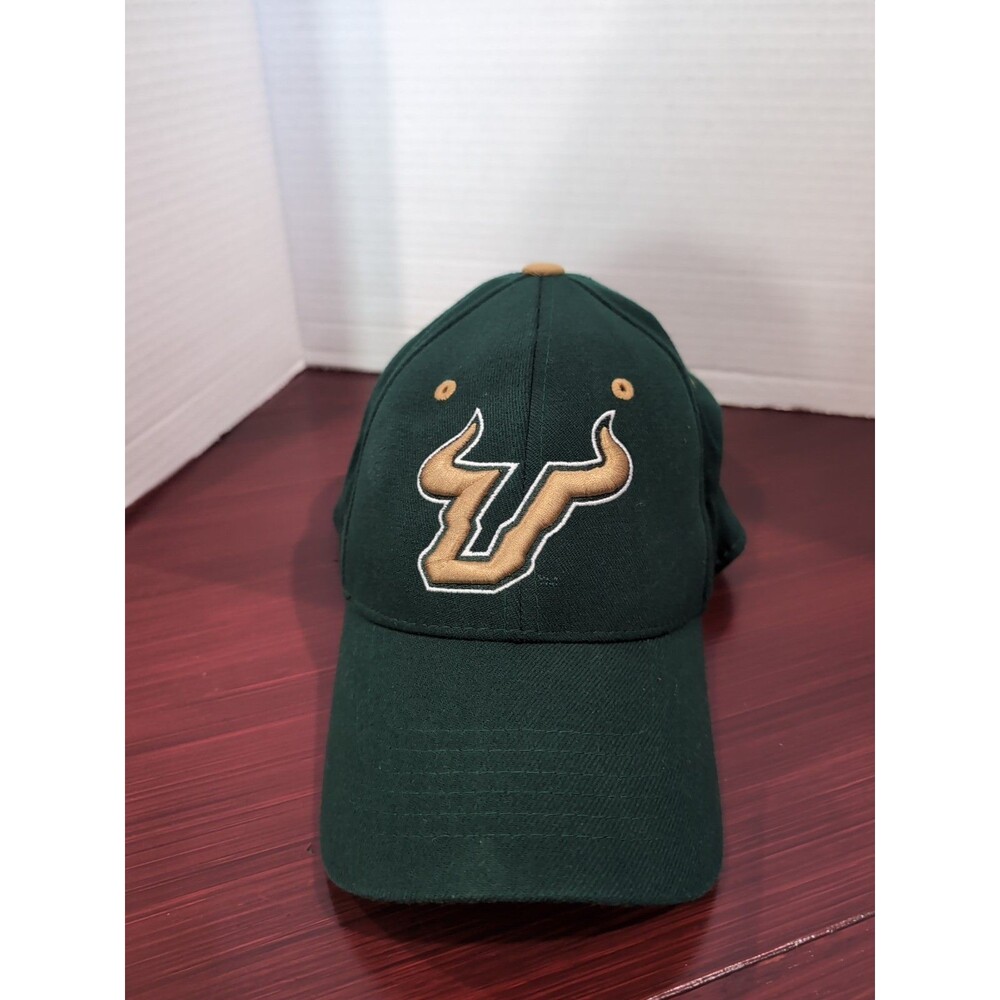 USF BULLS Top of the World FLEX FITTED OSFA Hat/ Cap EUC